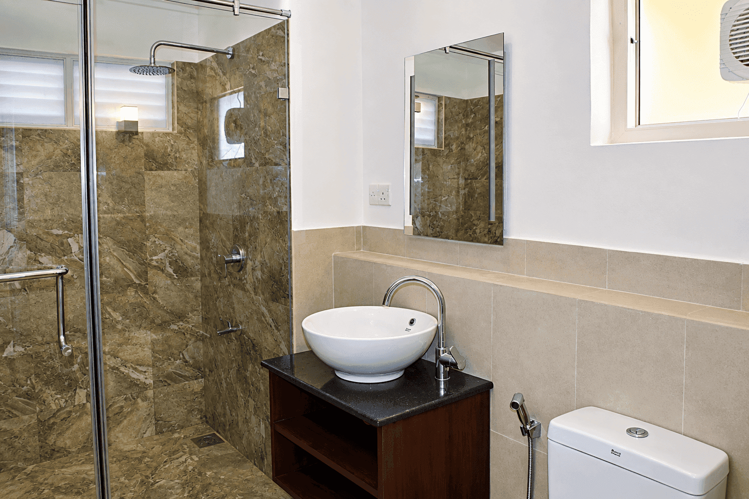 Shower area